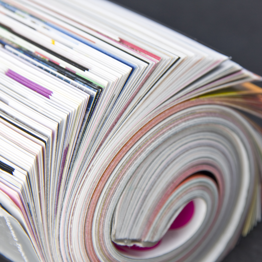 What is the typical cost of advertising in magazines?